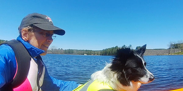 Daisy Dog Kayak Buffumville Lake Dog Friendly Maiden