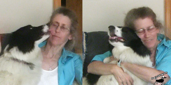 Dog Thanksgiving Kiss & Hugg