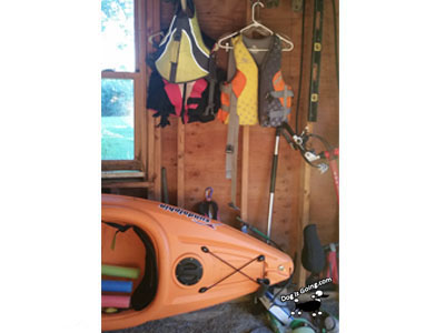 Kayak Storage & Bike Storage